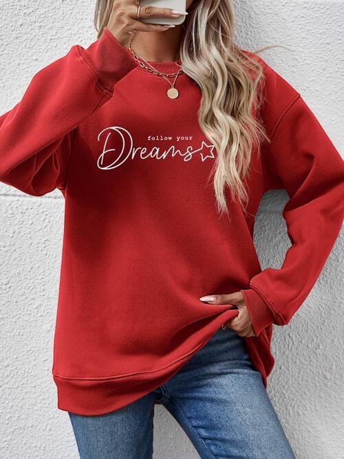 FOLLOW YOUR DREAMS Graphic Sweatshirt - Sydney So Sweet