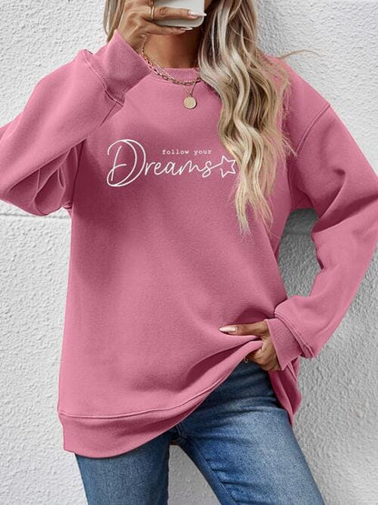 FOLLOW YOUR DREAMS Graphic Sweatshirt - Sydney So Sweet